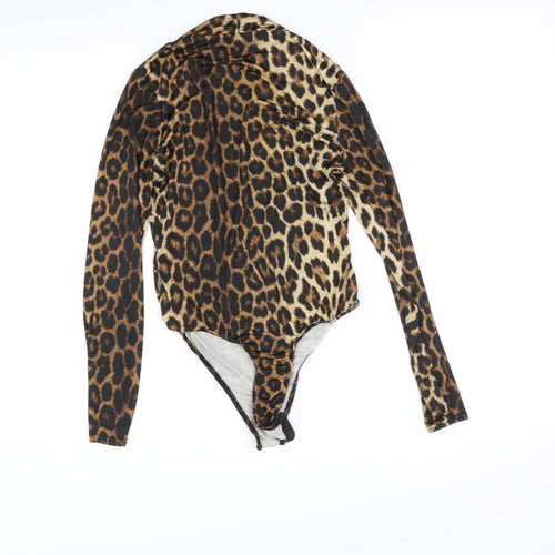prety litle thing Womens Black Animal Print  Jumpsuit One-Piece Size 10 L10 in