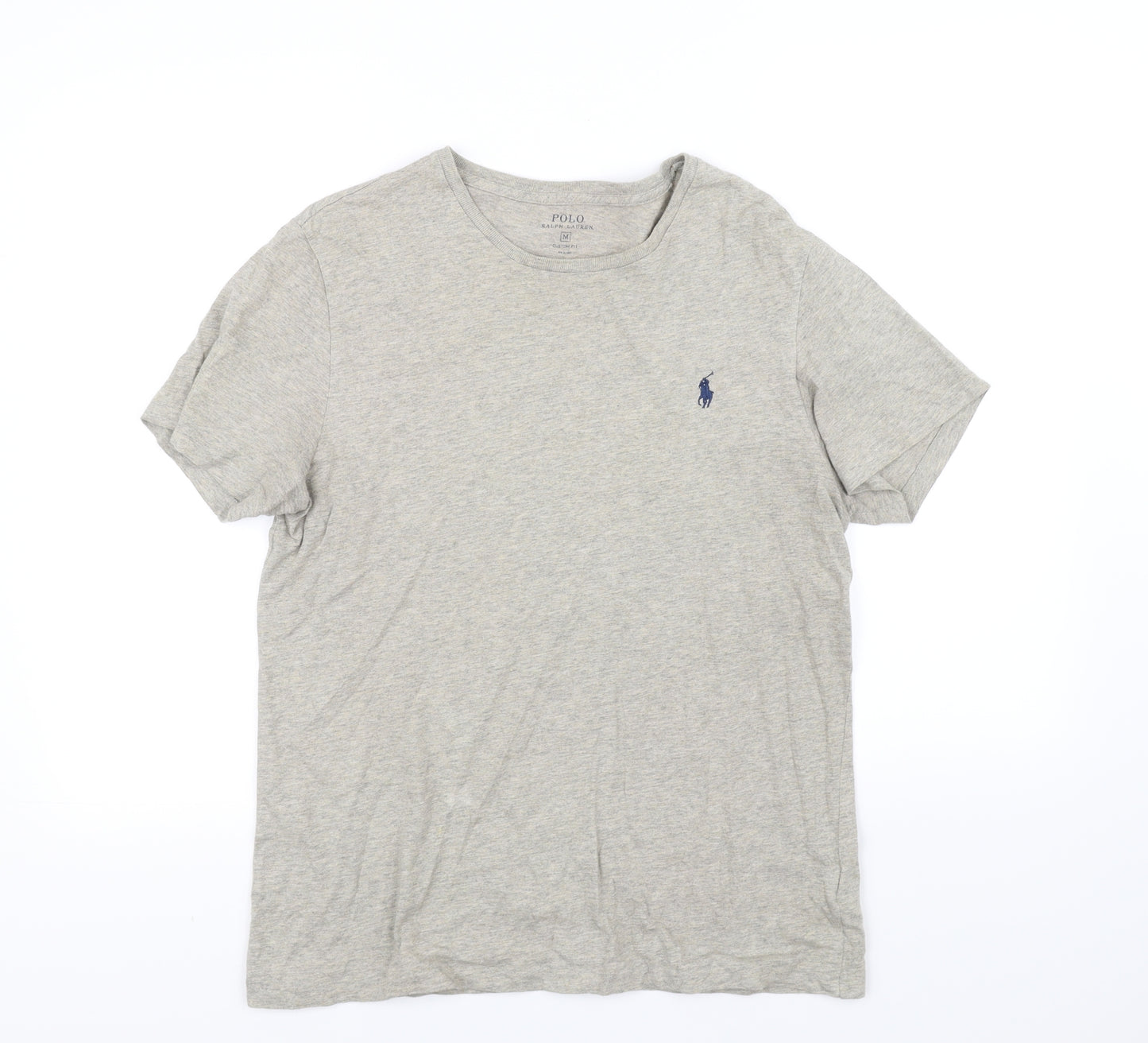 Ralph Lauren Mens Grey Houndstooth   T-Shirt Size M