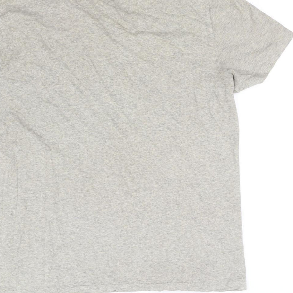 Ralph Lauren Mens Grey Houndstooth   T-Shirt Size M