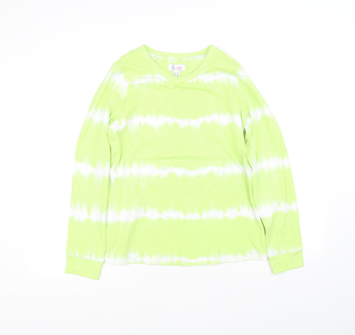 d&co Womens Green   Pullover Jumper Size XS