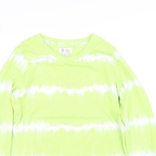 d&co Womens Green   Pullover Jumper Size XS