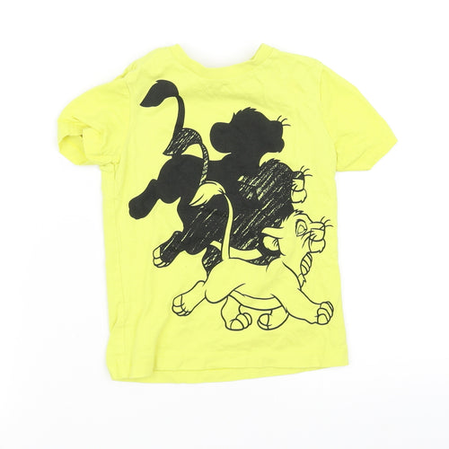 George Boys Yellow   Basic T-Shirt Size 2 Years