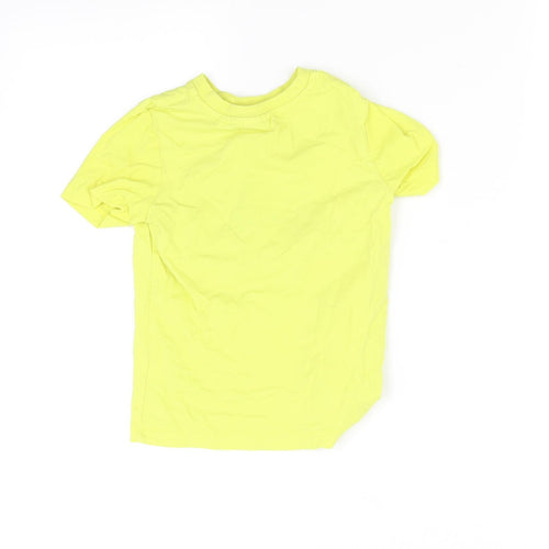George Boys Yellow   Basic T-Shirt Size 2 Years