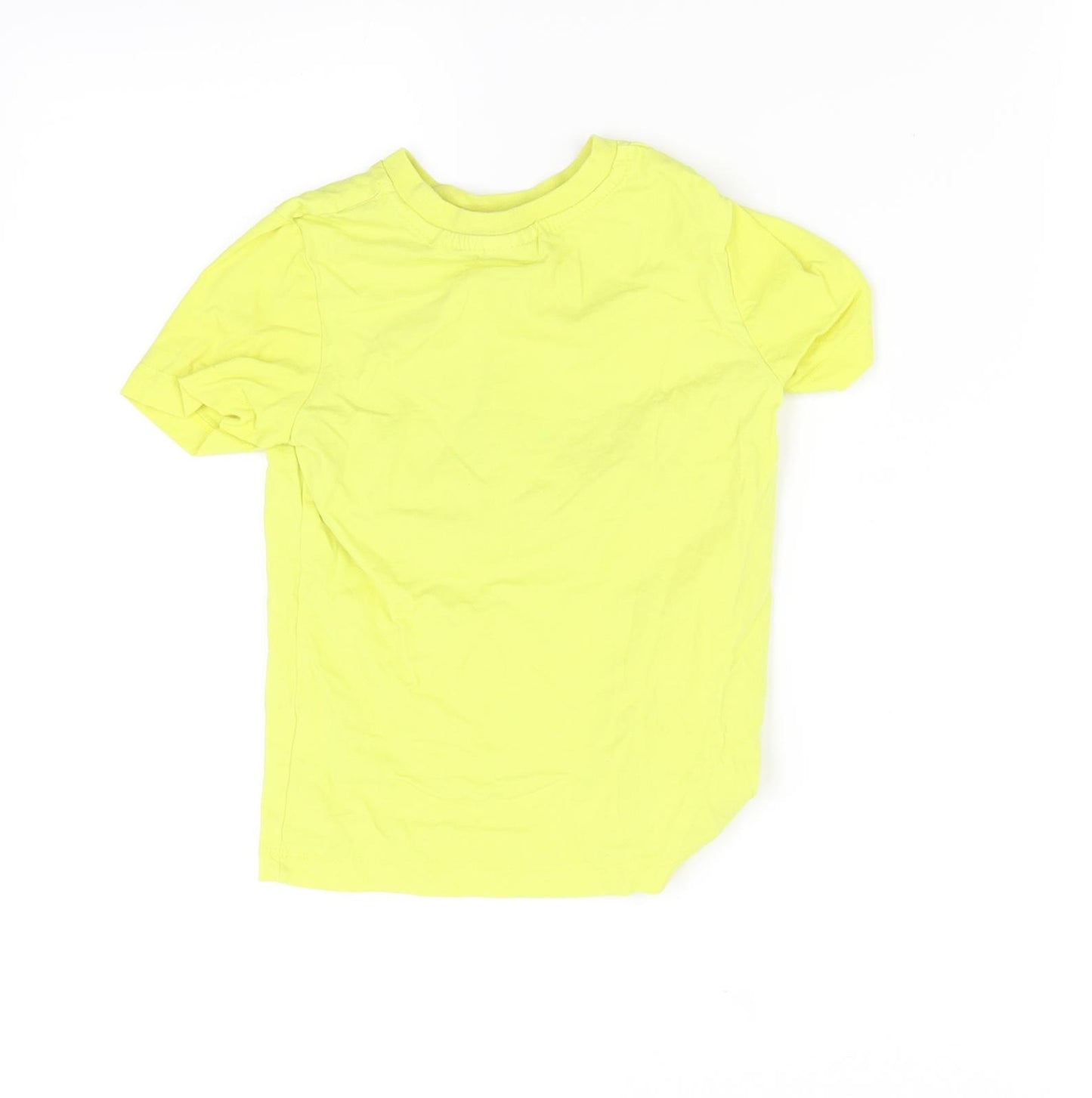 George Boys Yellow   Basic T-Shirt Size 2 Years