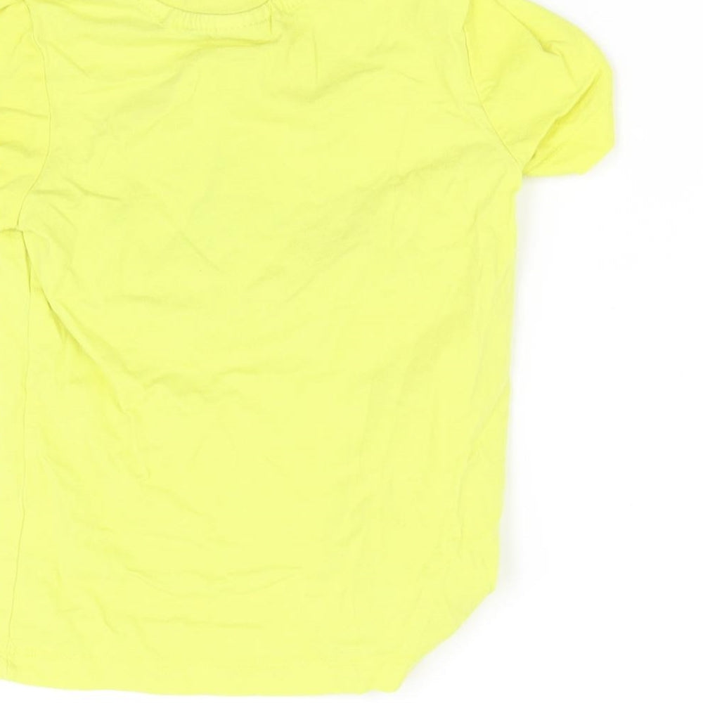 George Boys Yellow   Basic T-Shirt Size 2 Years