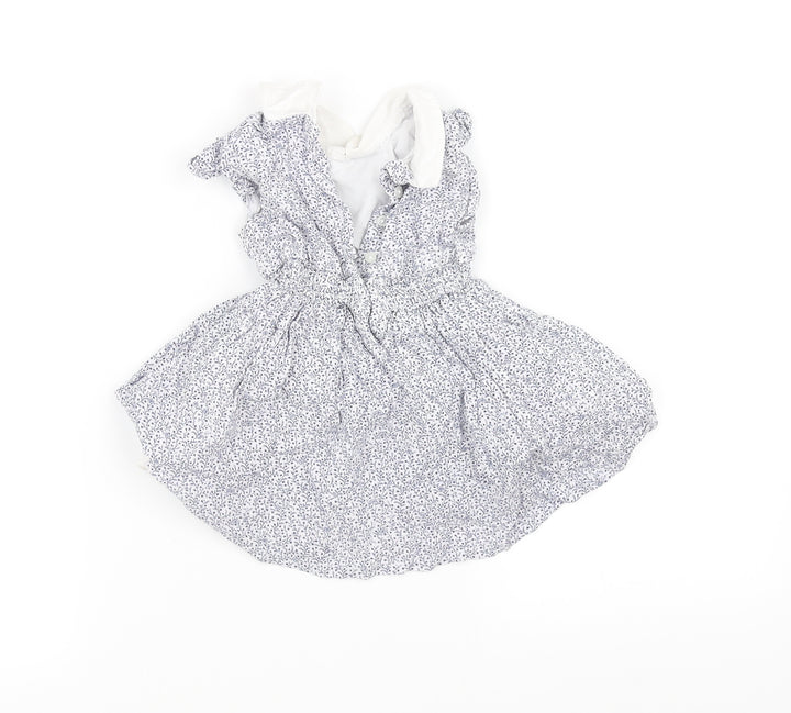 pre worn Girls Blue Fit & Flare Size 3-6 Months