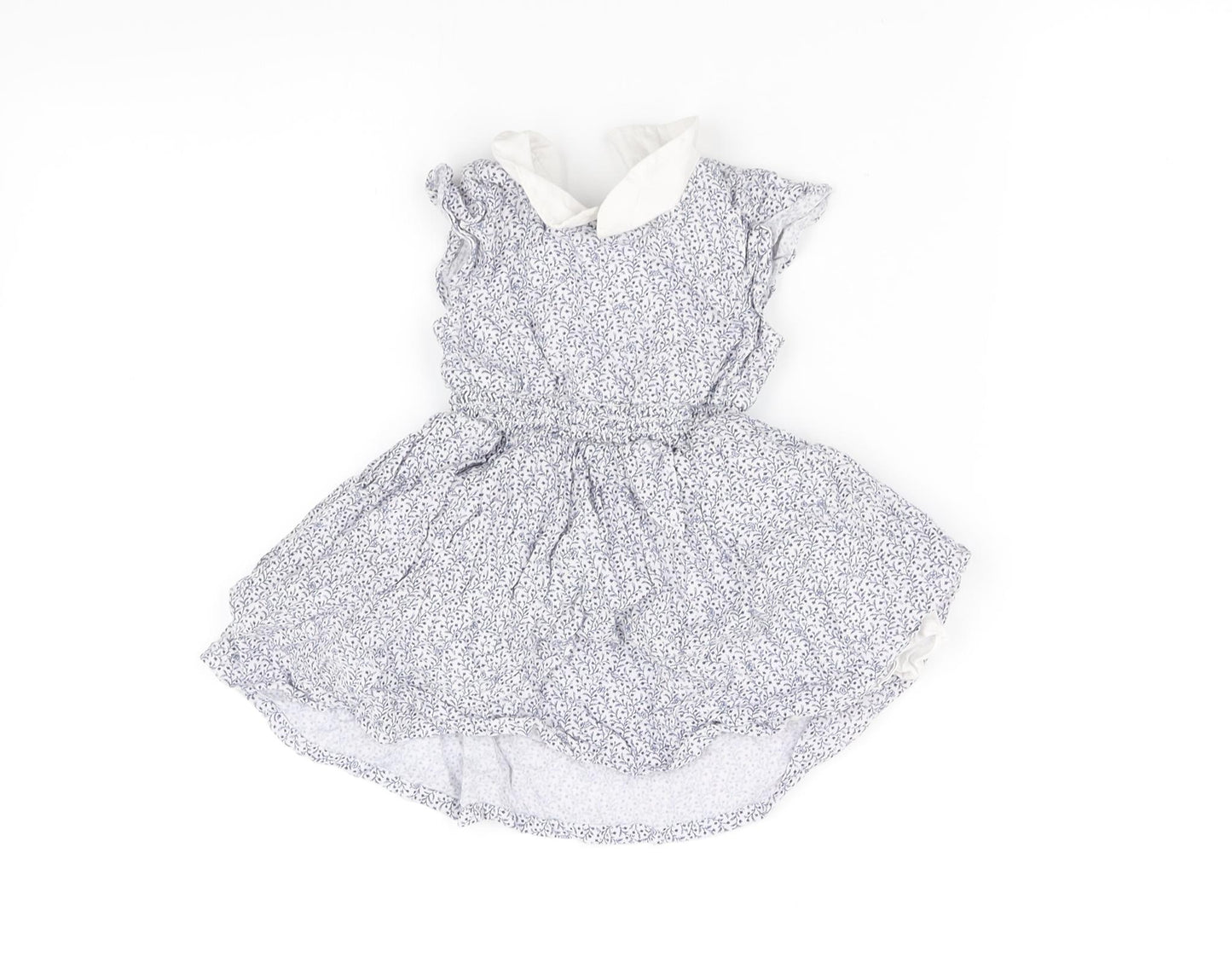 pre worn Girls Blue   Fit & Flare  Size 3-6 Months