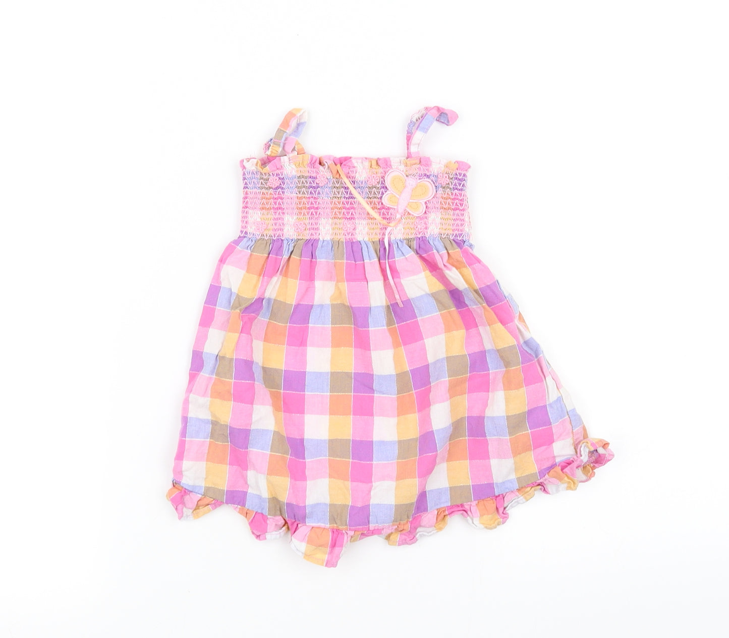 pre worn Girls Pink   Fit & Flare  Size 3 Years