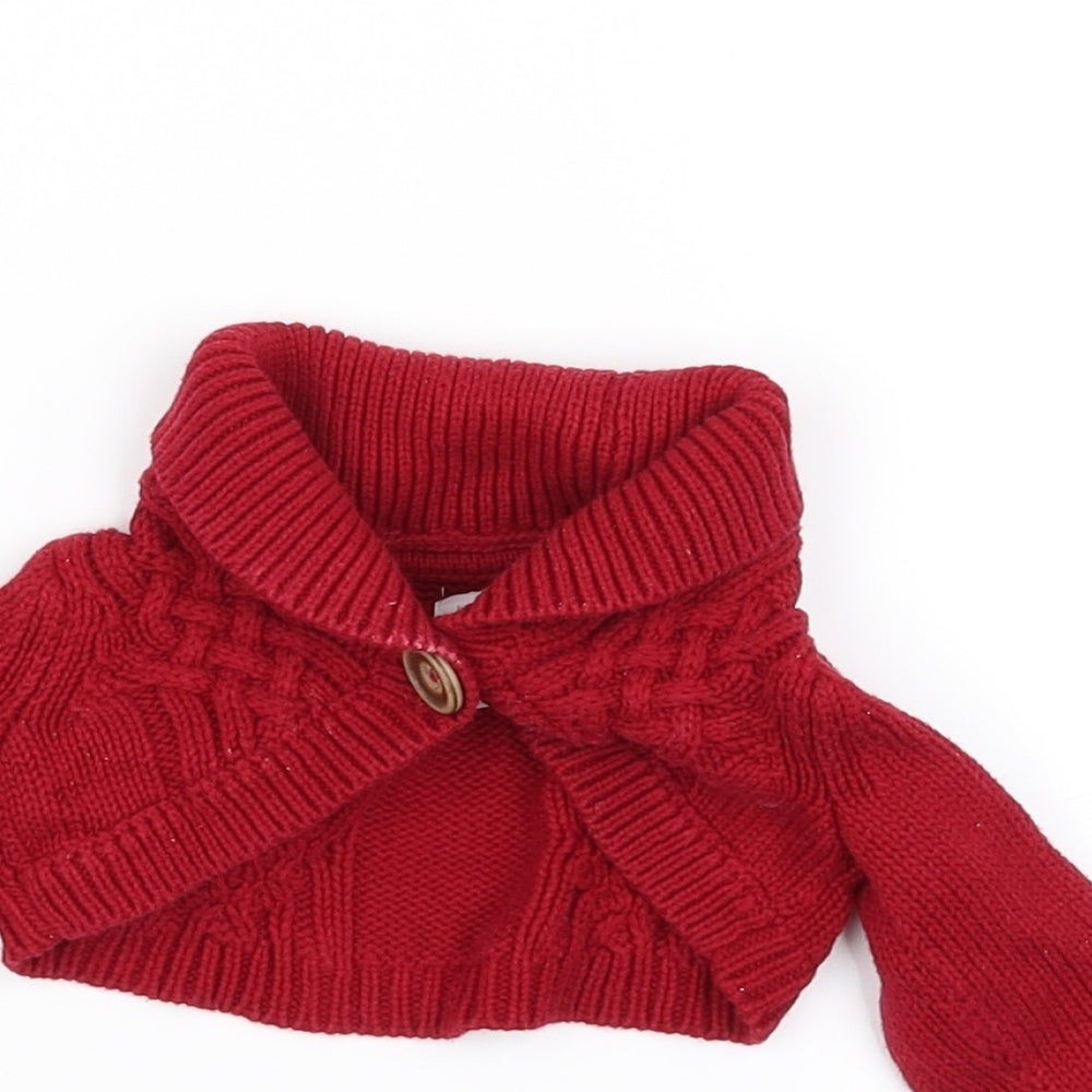 baby gap  Red   Cardigan Jumper Size 0-3 Months