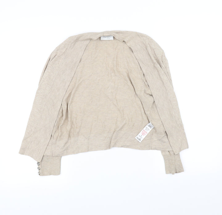 Wallis Womens Beige Pullover Jumper Size S
