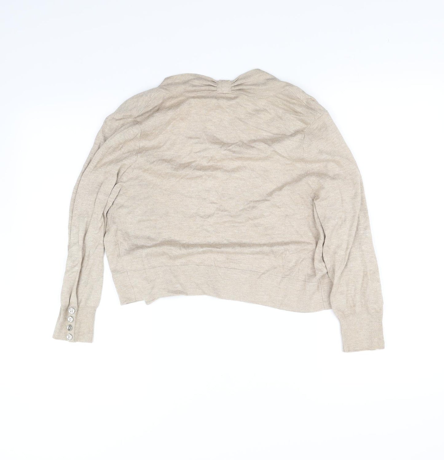 Wallis Womens Beige   Pullover Jumper Size S