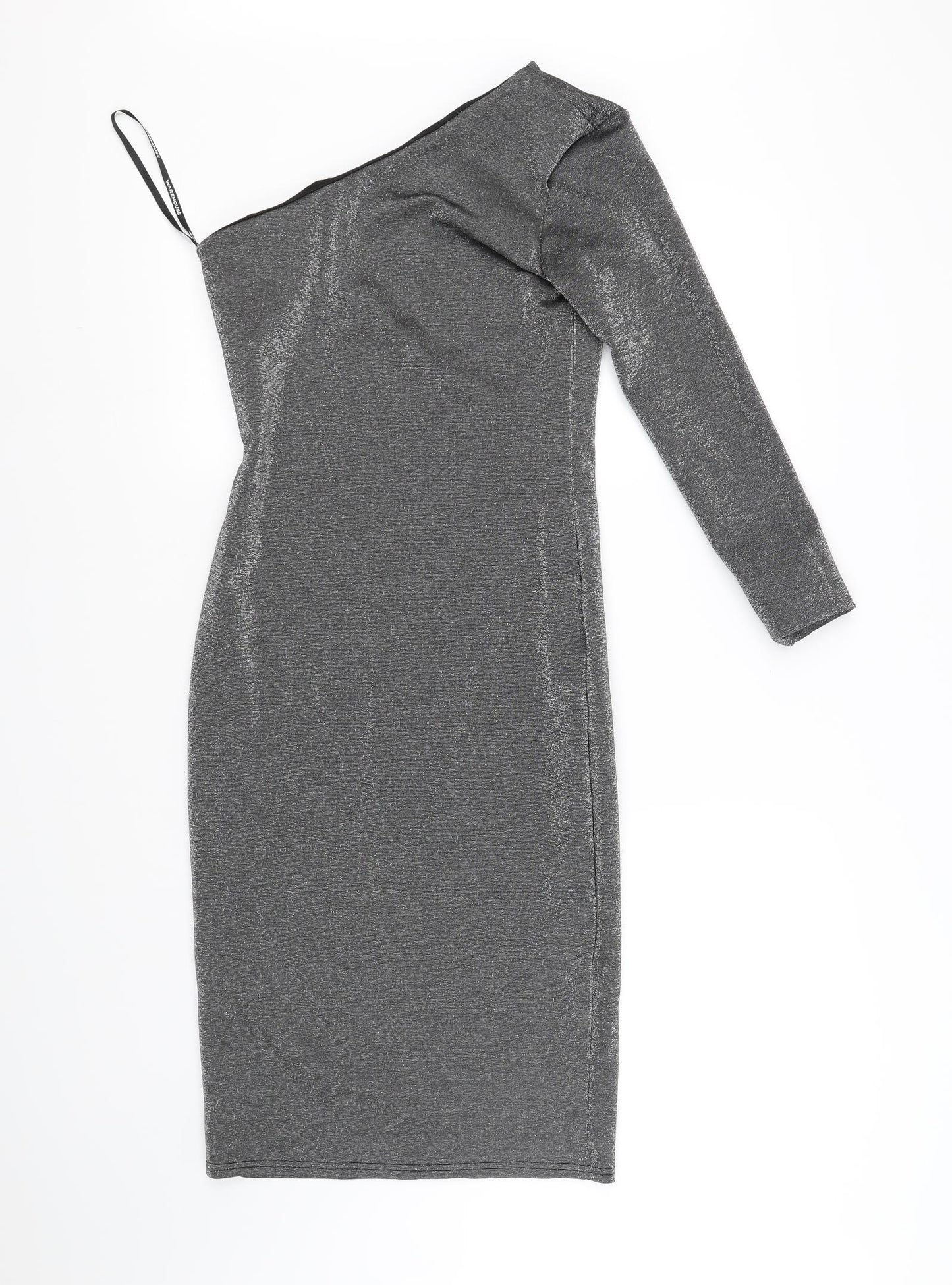 pre worn Womens Grey   Fit & Flare  Size 10