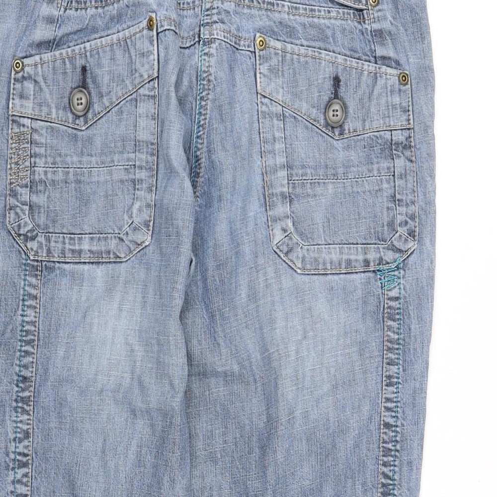 the crop Womens Blue   Cropped Jeans Size 12 L22 in