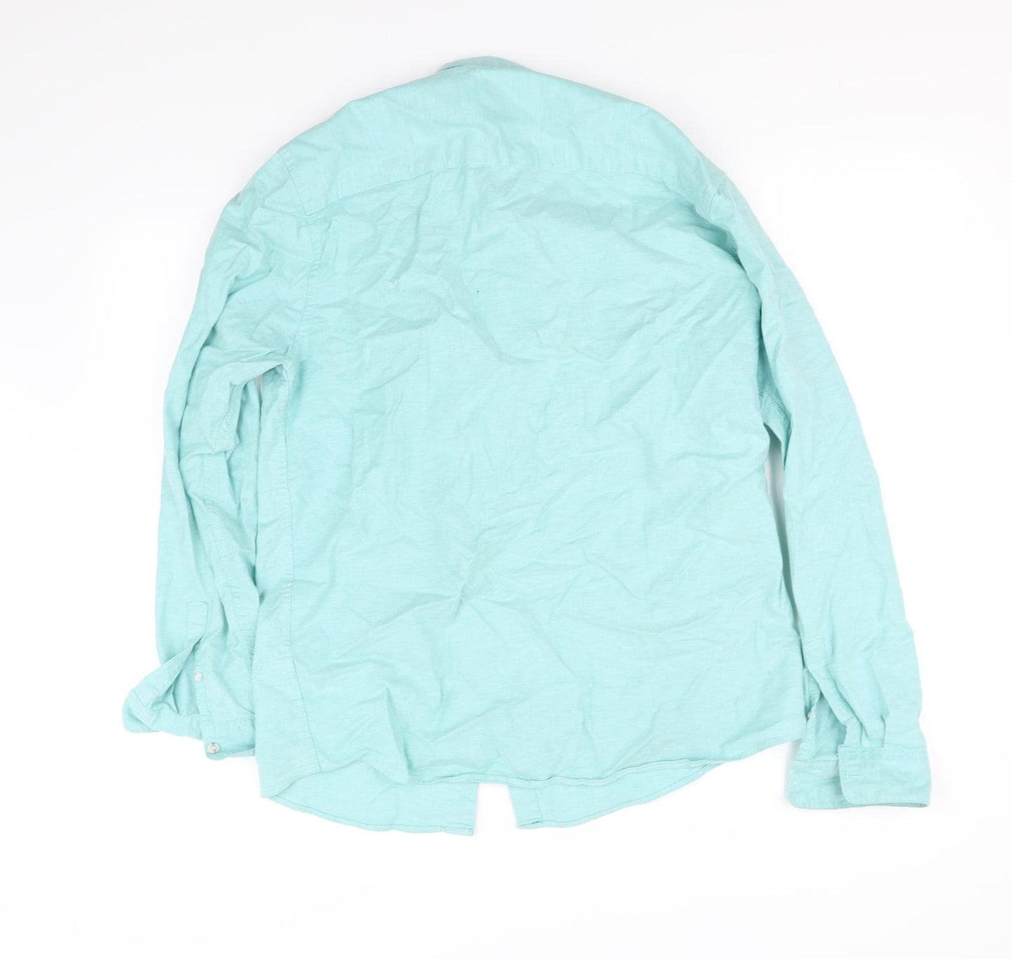 top man Mens Blue    Dress Shirt Size M