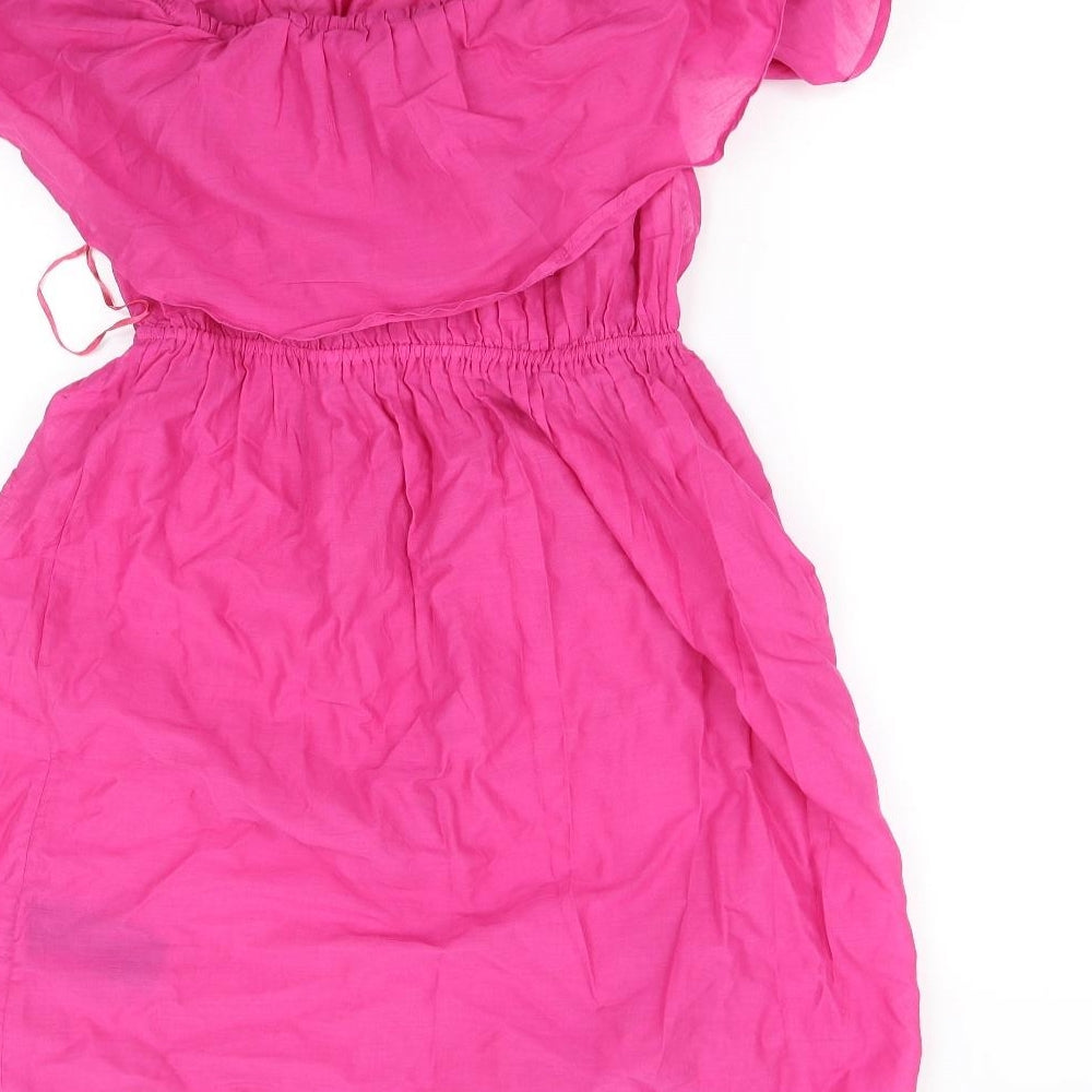 Simply Be Womens Pink   Fit & Flare  Size 16