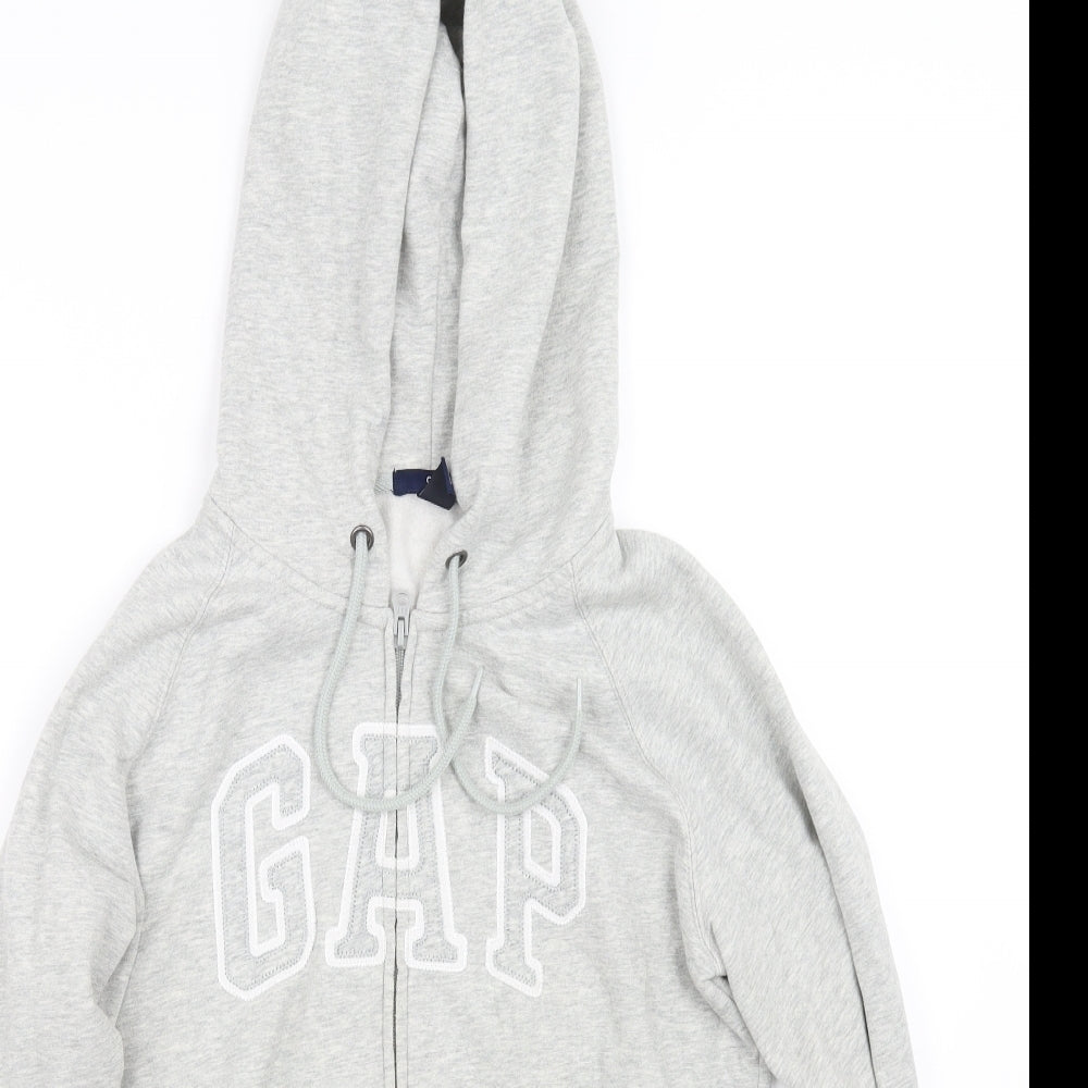 Gap Womens Grey   Full Zip Hoodie Size M