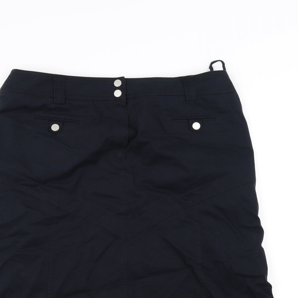 weekend Womens Black   Flare Skirt Size L