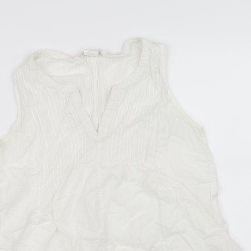 logg Womens White   Basic T-Shirt Size 4