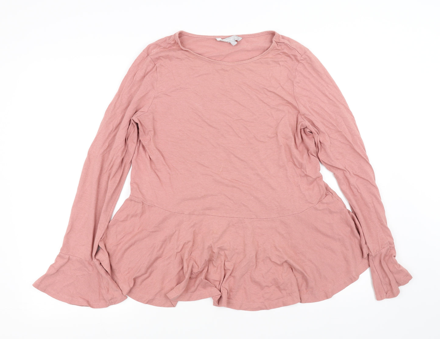 redherring Womens Red   Basic T-Shirt Size 14
