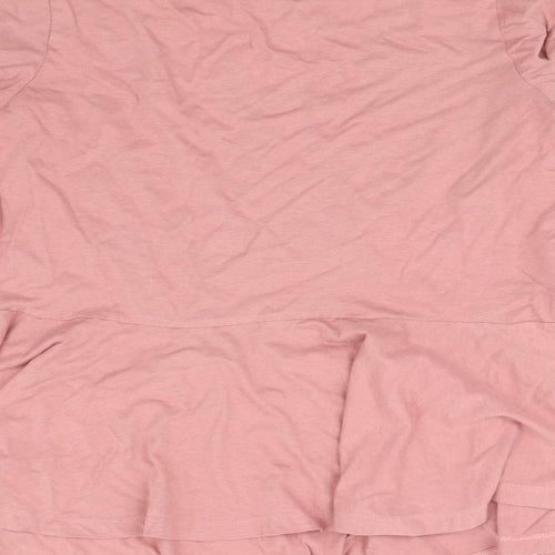 redherring Womens Red   Basic T-Shirt Size 14
