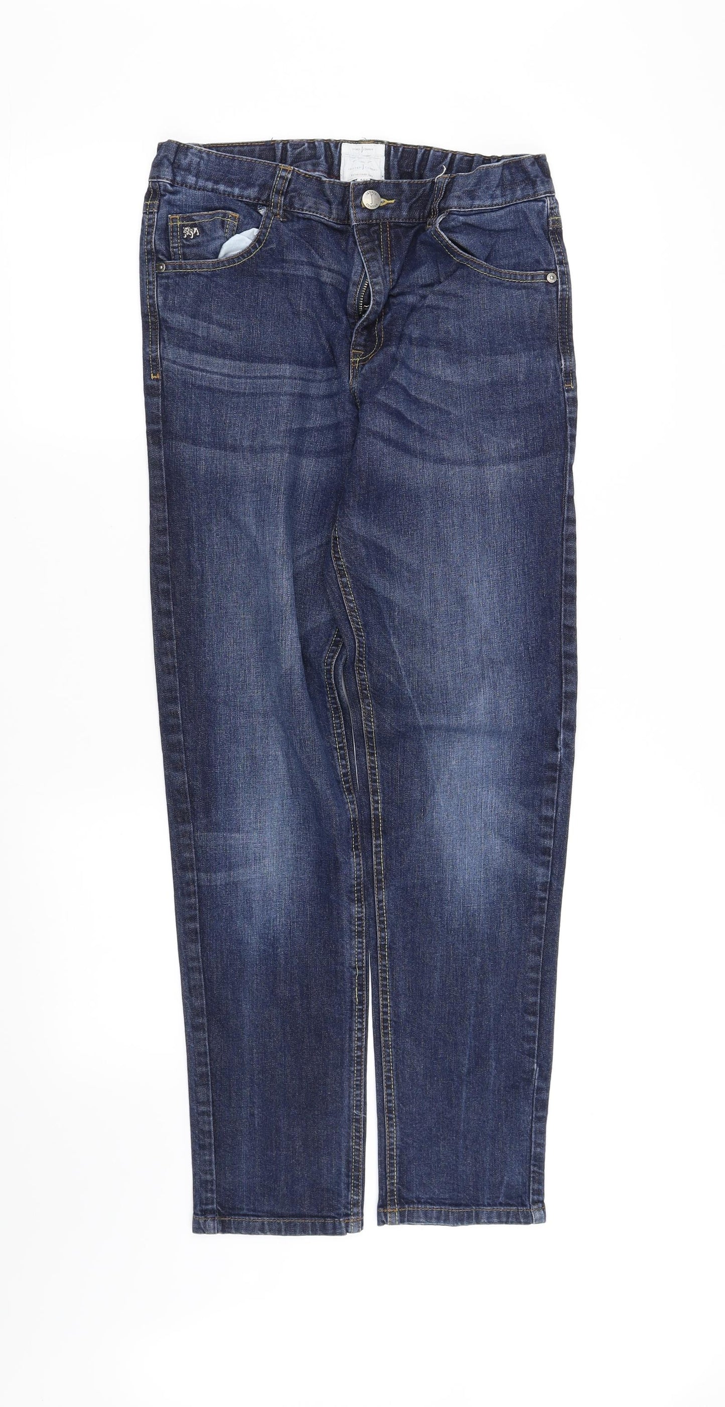 jack jones Womens Blue   Straight Jeans Size 14 L30 in
