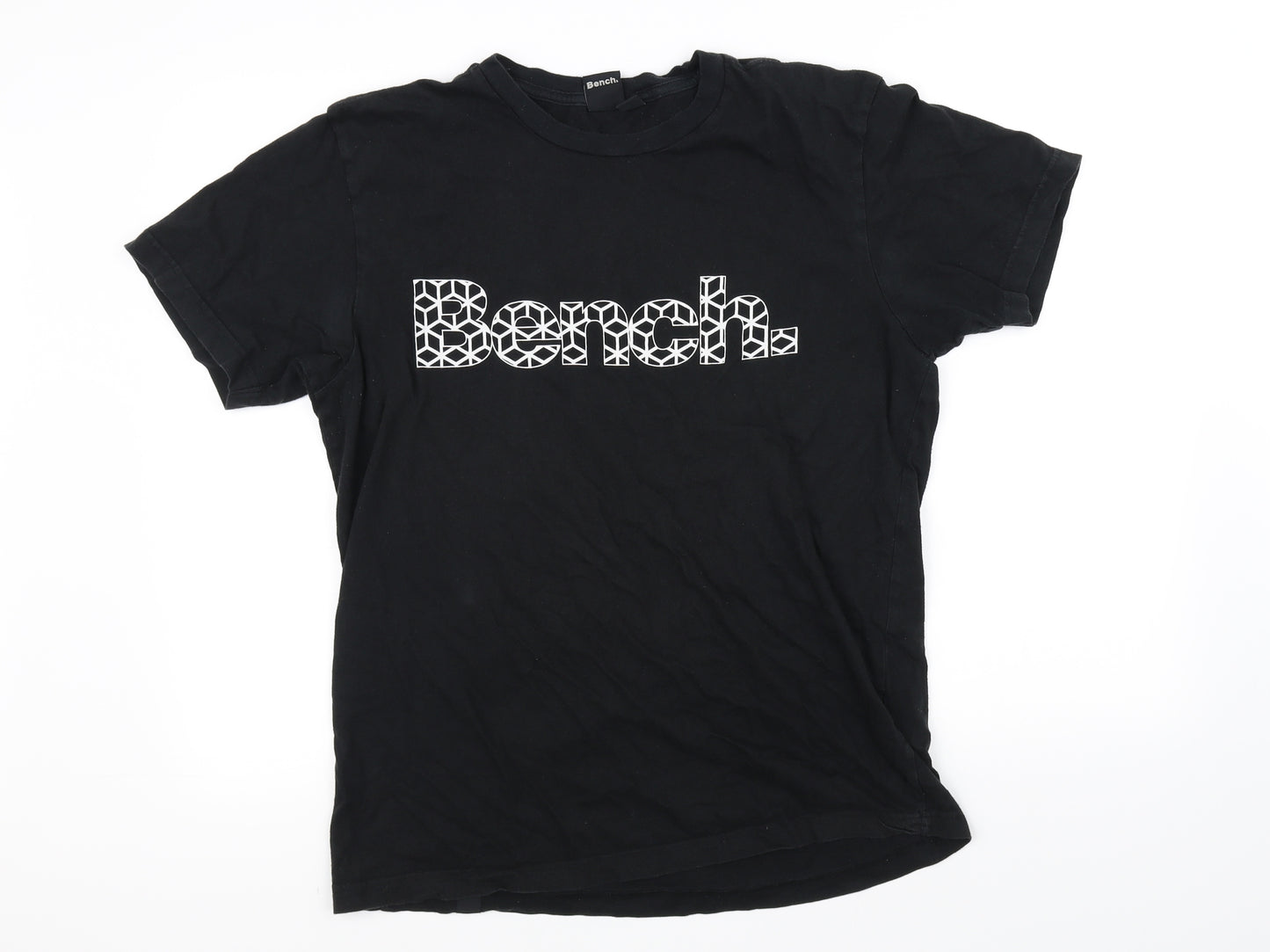 Bench Mens Black    T-Shirt Size L