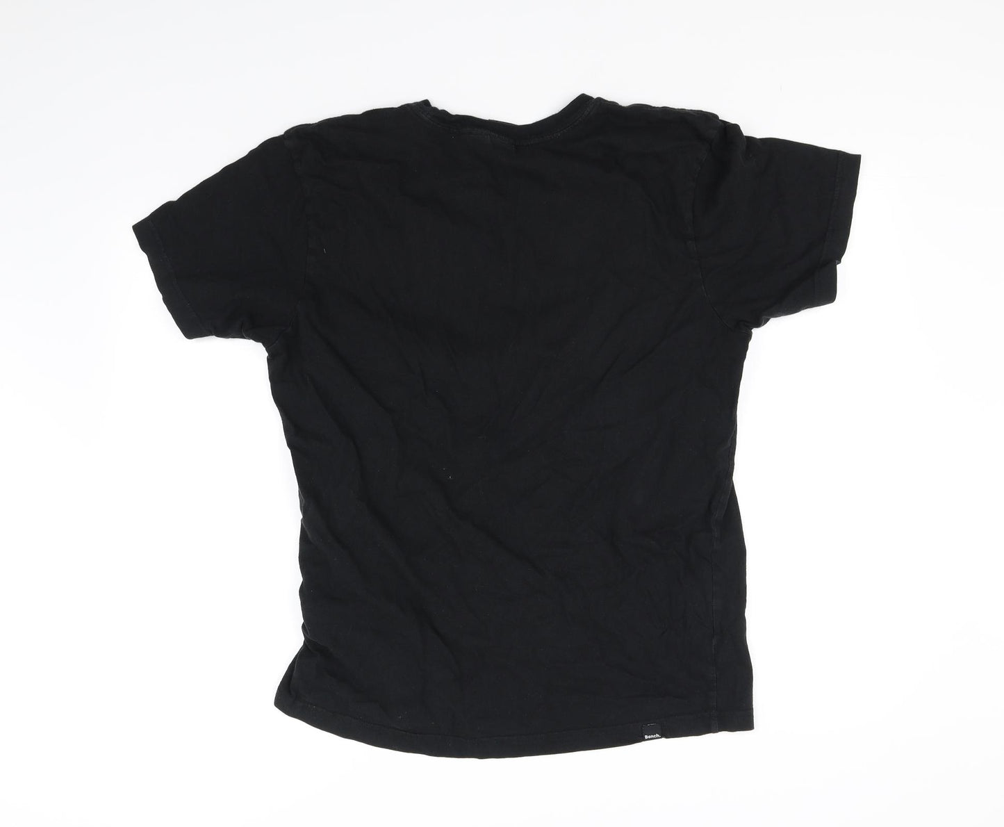 Bench Mens Black    T-Shirt Size L