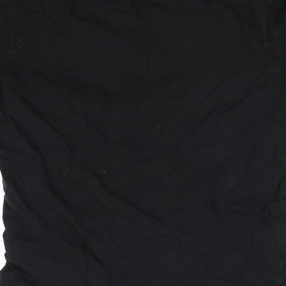 Bench Mens Black    T-Shirt Size L