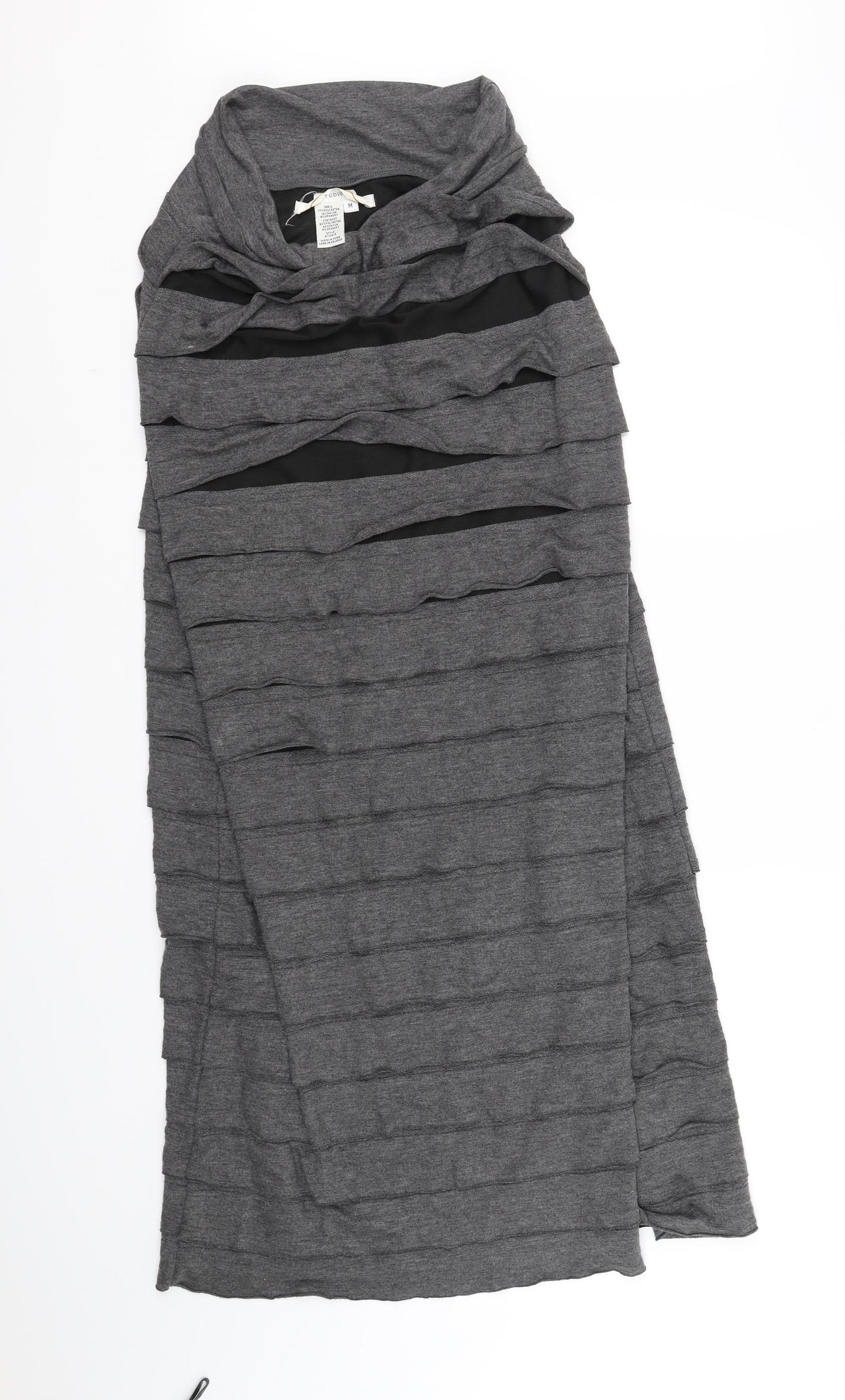 Studio Womens Grey   Fit & Flare  Size M
