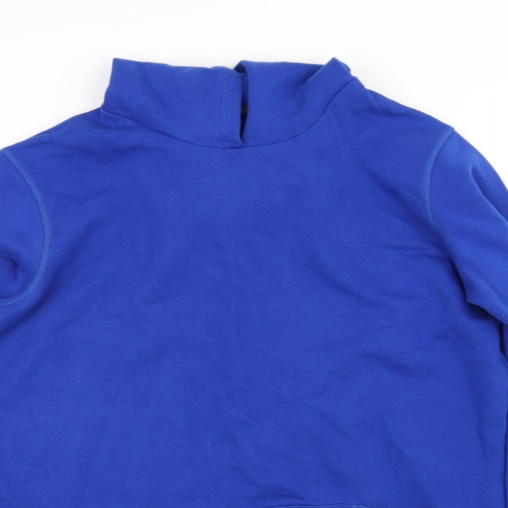 pre worn Boys Black   Pullover Hoodie Size 11-12 Years