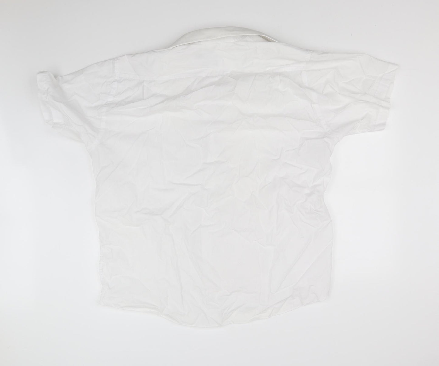 pre worn Mens White    Dress Shirt Size XL