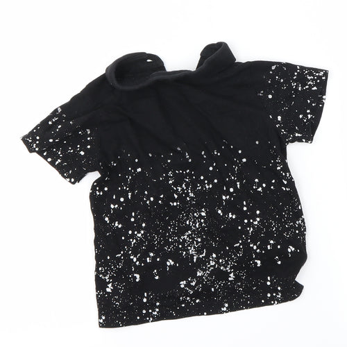 Primark Boys Black   Basic Polo Size 2-3 Years