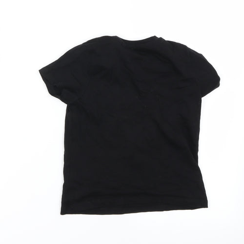 Primark Boys Black   Basic T-Shirt Size 3-4 Years