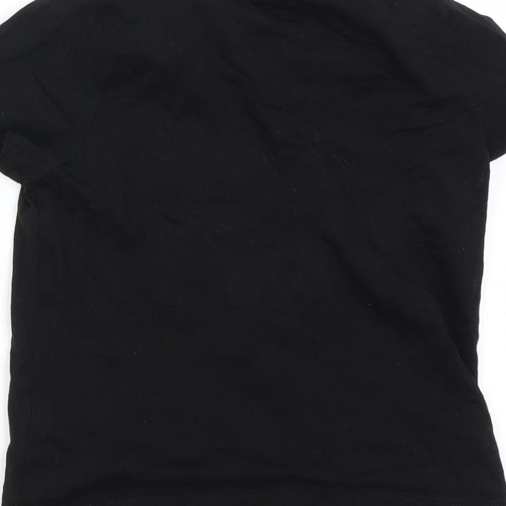 Primark Boys Black   Basic T-Shirt Size 3-4 Years