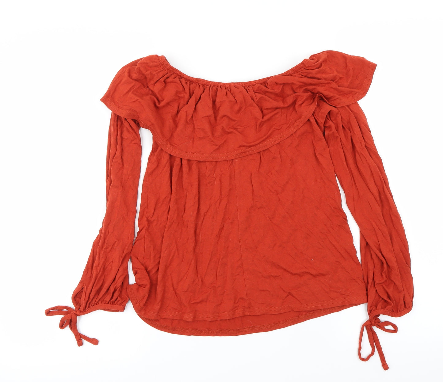 Atmosphere Womens Brown   Basic Blouse Size 8