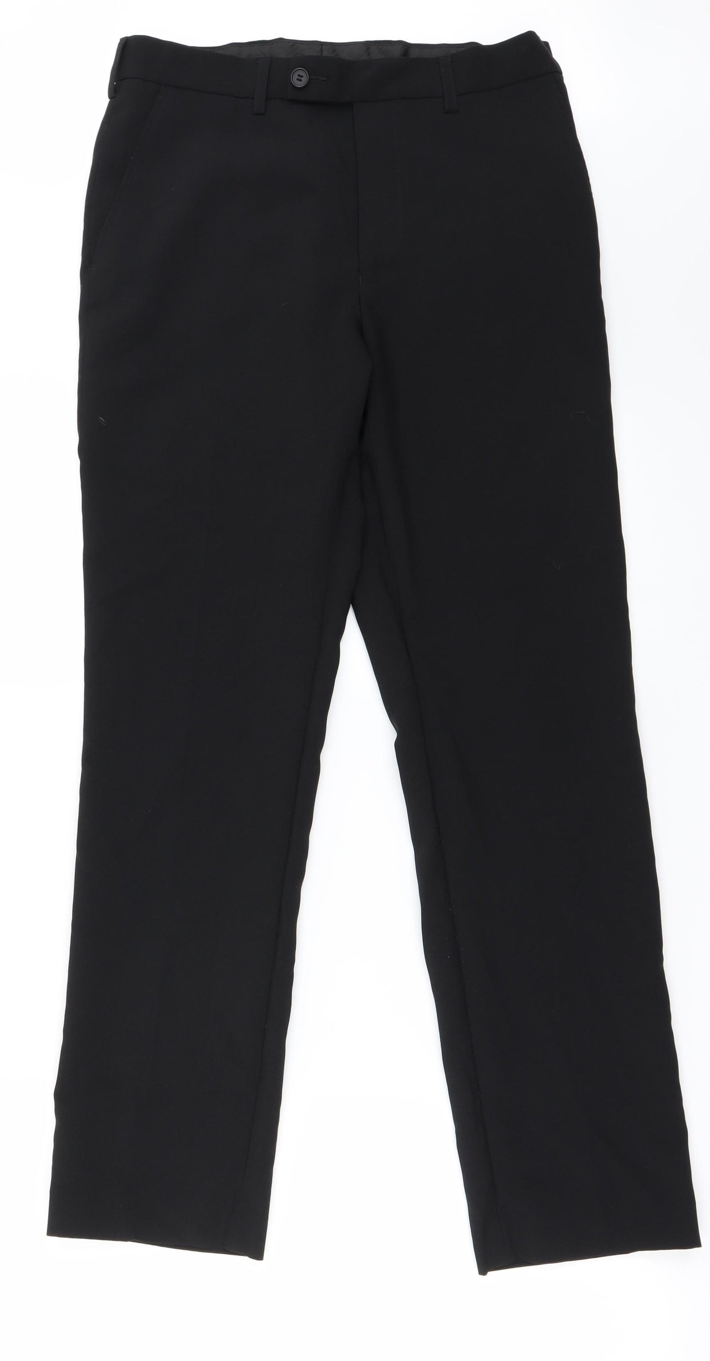 Preworn Mens Black   Trousers  Size 31 in L30 in
