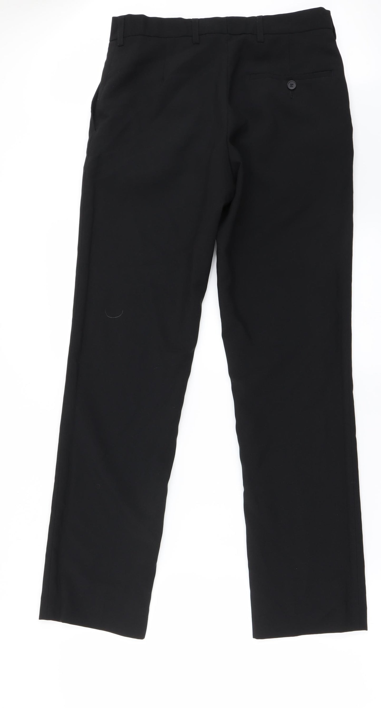 Preworn Mens Black   Trousers  Size 31 in L30 in