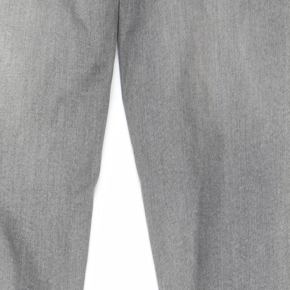 River Island Mens Grey   Straight Jeans Size 30 in L32 in