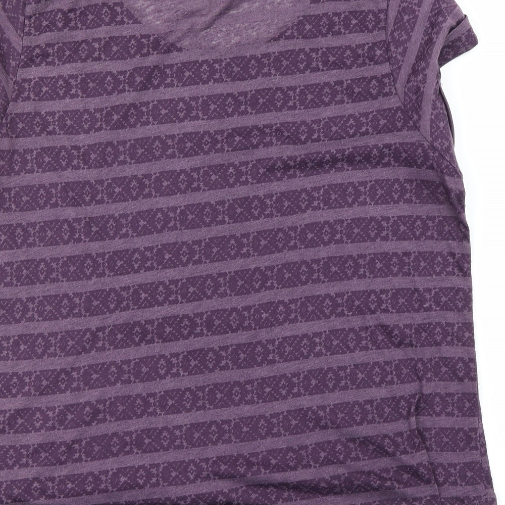 New Look Womens Purple   Basic T-Shirt Size 16