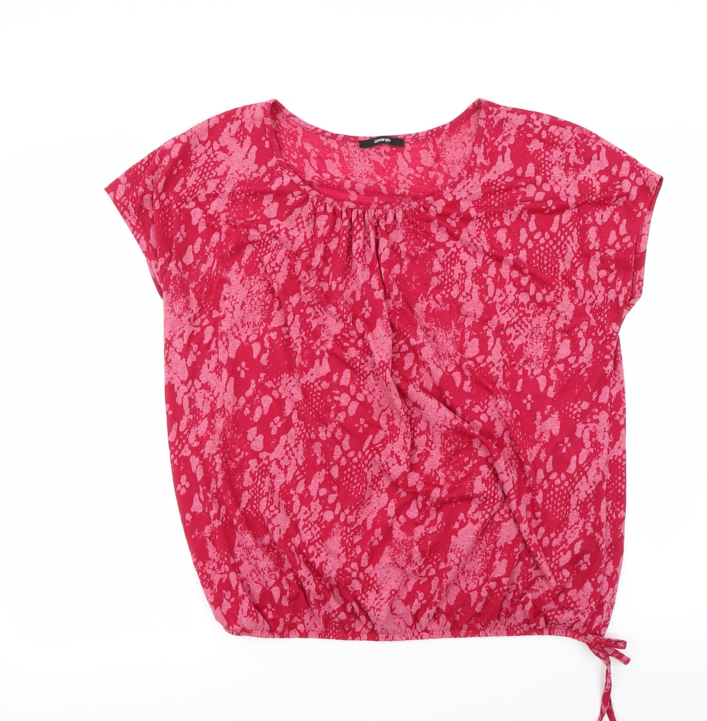 George Womens Pink   Basic T-Shirt Size 14