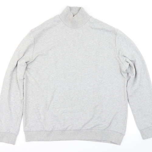 Topman Mens Grey   Pullover Jumper Size XL
