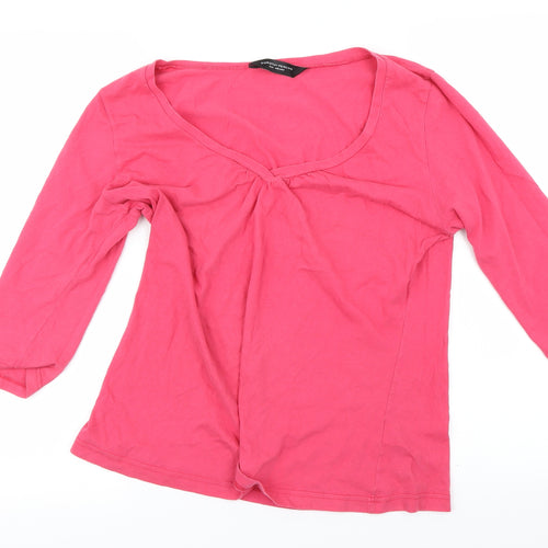 Dorothy Perkins Womens Pink   Basic T-Shirt Size 16