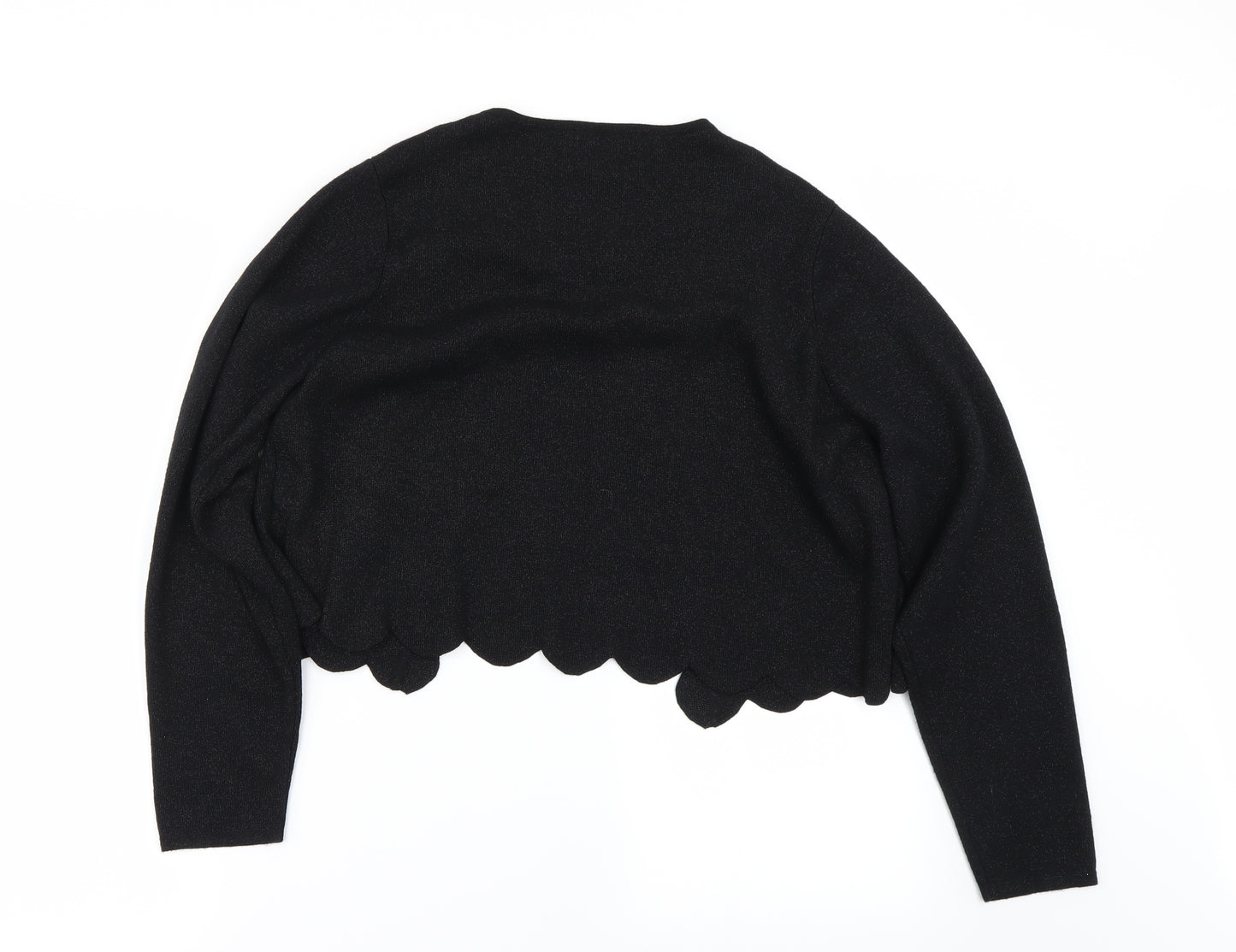 Marks and Spencer Womens Black   Cardigan Jumper Size XL