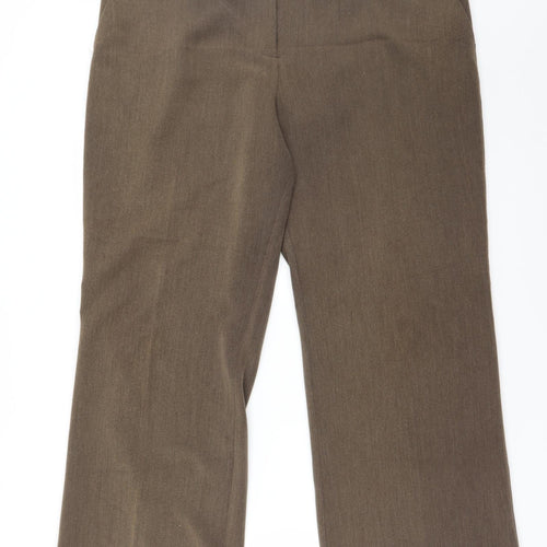 BM Womens Brown   Trousers  Size 18 L27 in