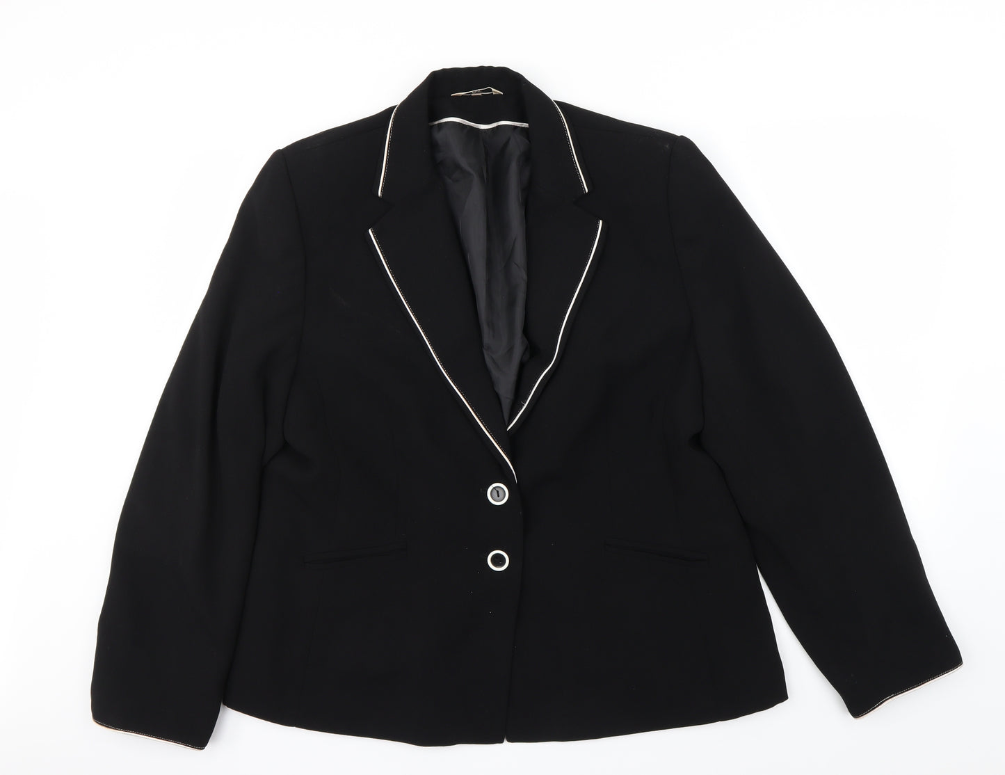 Klass Womens Black   Jacket Blazer Size 20