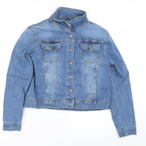 Avenue Womens Blue   Jacket  Size 14