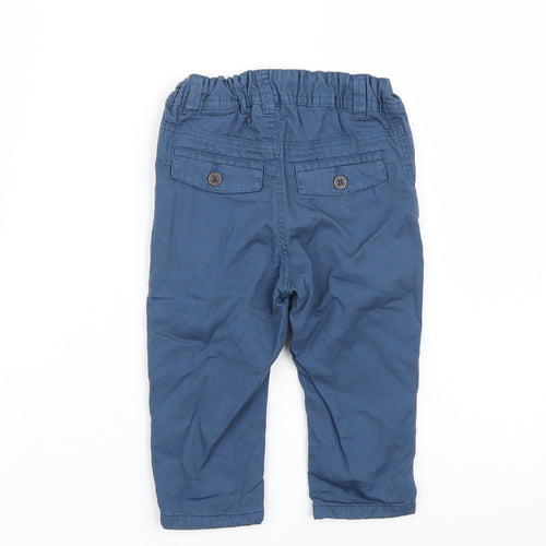 H&M Boys Blue   Capri Trousers Size 6-9 Months