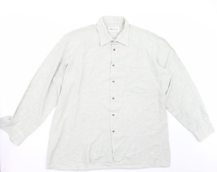 Littlewoods Mens White    Button-Up Size 16