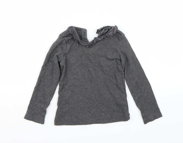 NEXT Girls Grey   Basic T-Shirt Size 2-3 Years