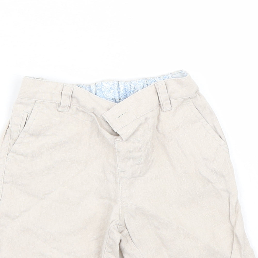 Monsoon Baby Beige   Capri Trousers Size 12-18 Months